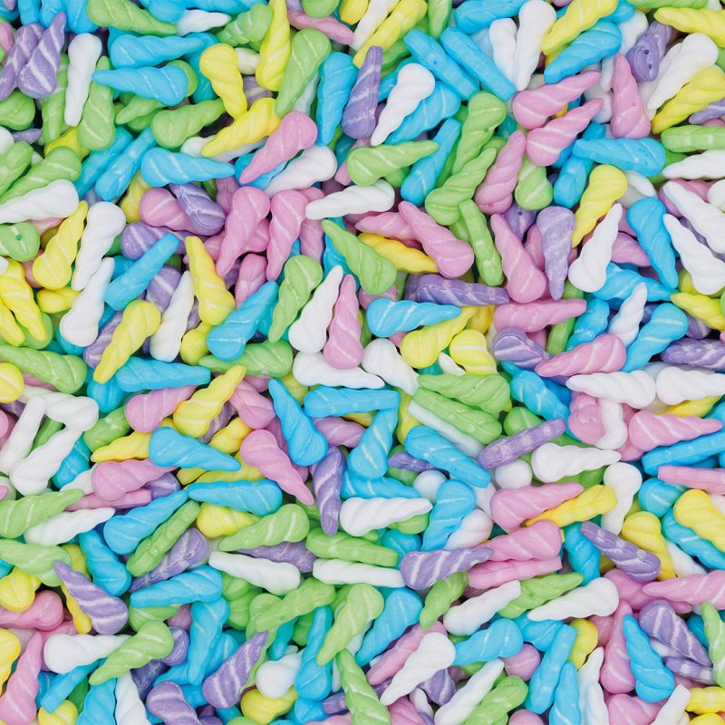 Sprinkles a Granel - Chifres Unicórnio Coloridos - 50g