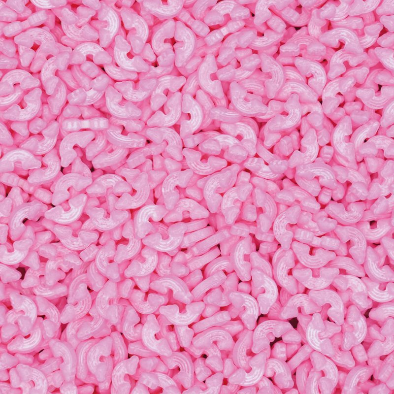 Sprinkles a Granel - Arco-Íris Rosa Claro - 50g