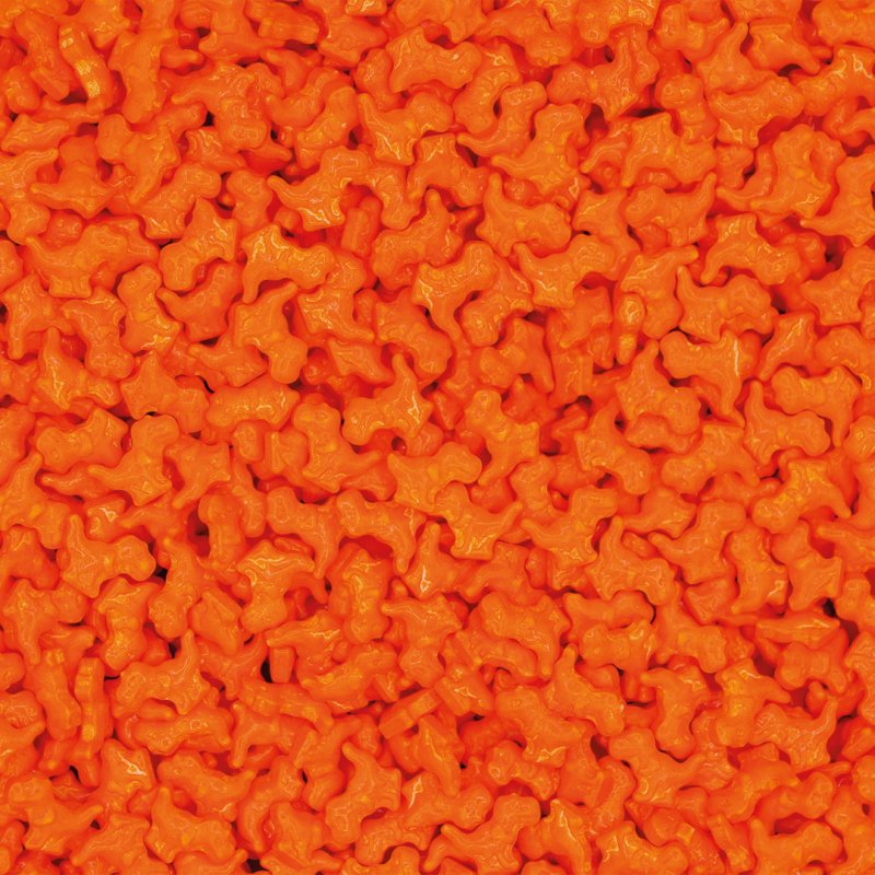 Sprinkles a Granel - Dinossauros Laranja - 50g