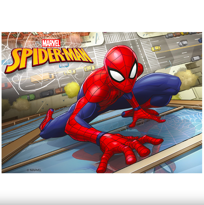 Folha Comestível Homem-Aranha