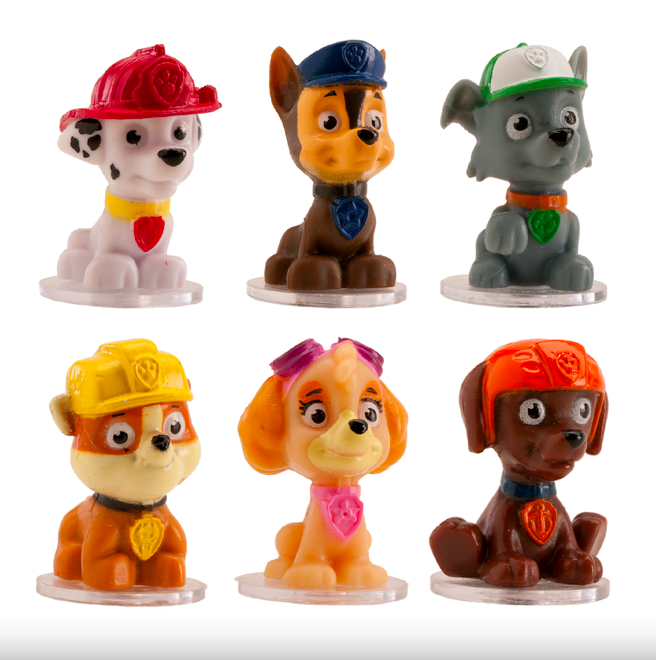 Mini Figuras Patrulha Pata 