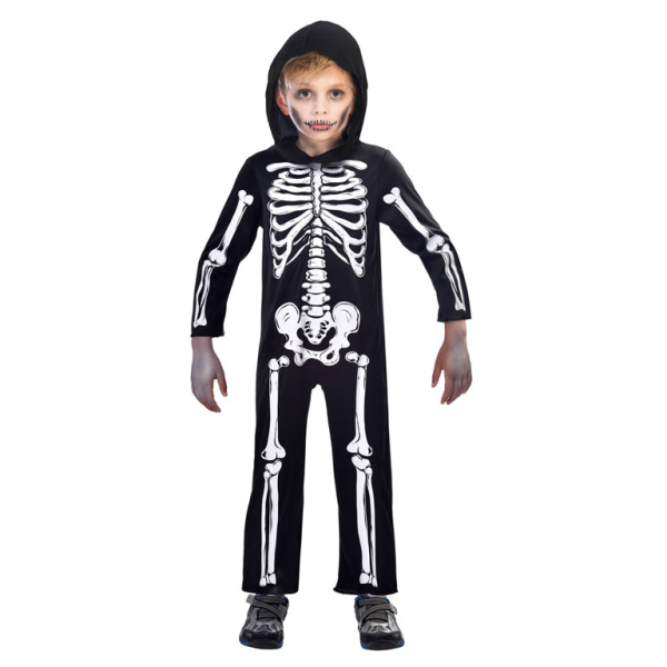 Fato Esqueleto - 4-6 Anos