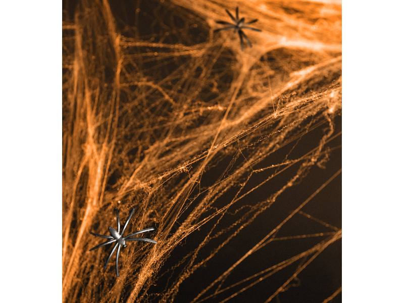 Teia de Aranha Laranja 60g Teia de Aranha Laranja 60g