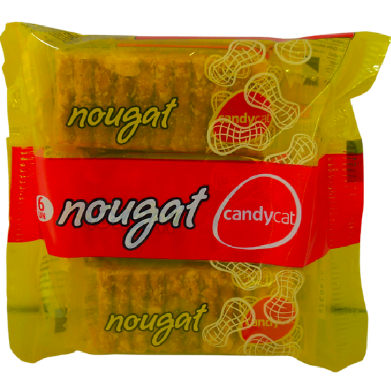 Candycat Nougat 6 Unidades