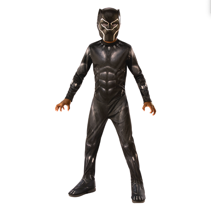Fato Black Panther - 8-10 Anos