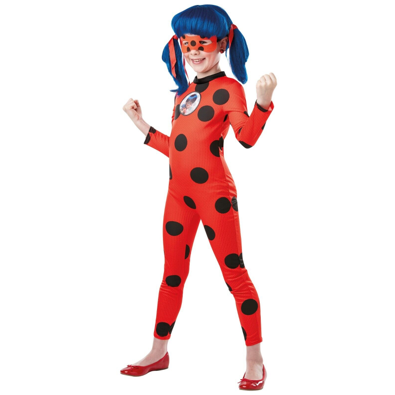 Fato Ladybug - 3-4 Anos