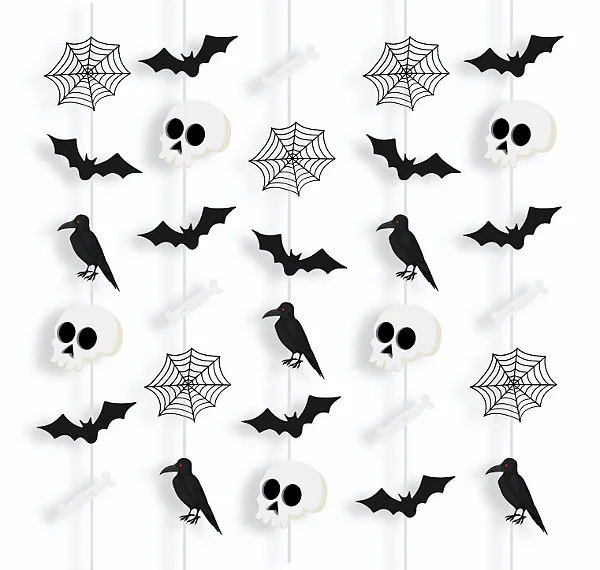 6 Fios Decorativos Halloween