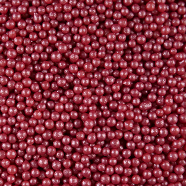 Sprinkles a Granel - Pérolas Pequenas Vermelhas - 50g
