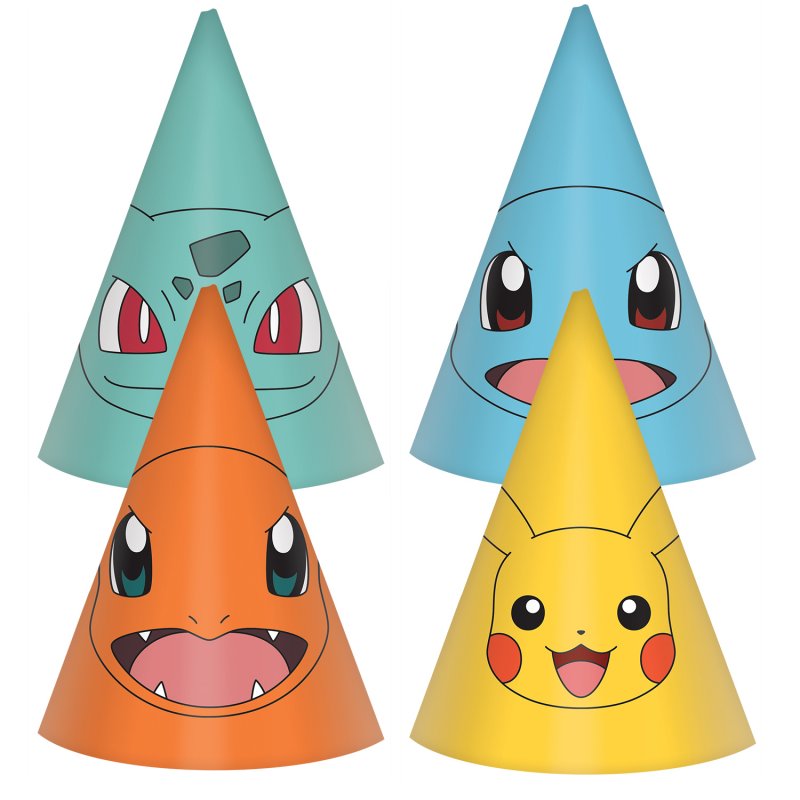 8 Chapéus Pokémon