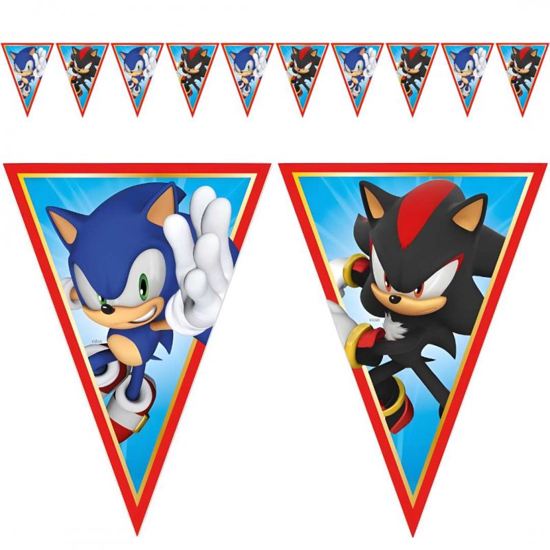 Bandeirolas Sonic