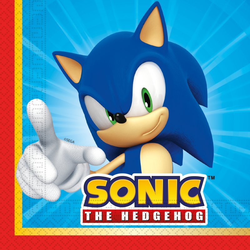 Guardanapos Sonic