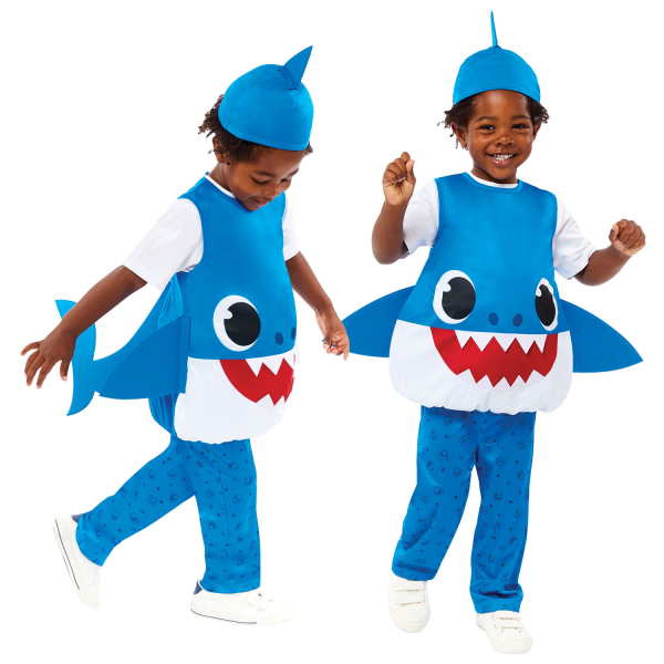 Fato Daddy Shark - 3-4 Anos