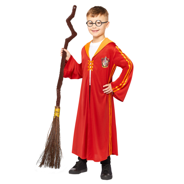 Fato Quidditch Gryffindor - 8-10 Anos