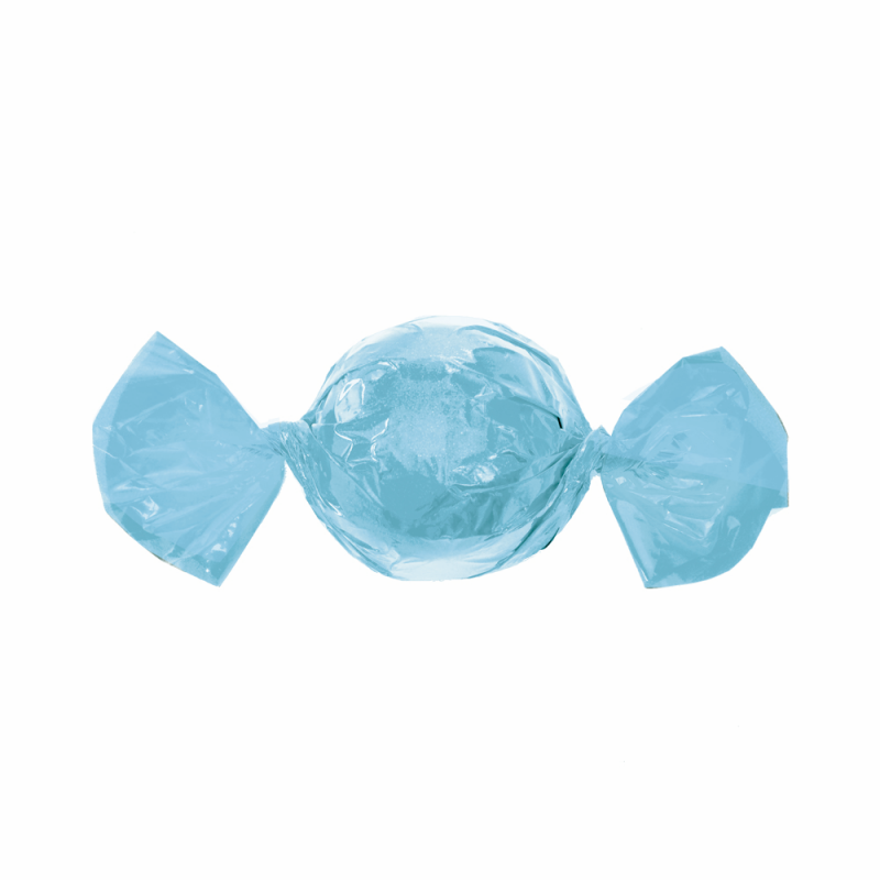 Papel Alumínio Para Trufas e Bonbons Azul Pastel Papel Alumínio Para Trufas e Bonbons Azul Pastel