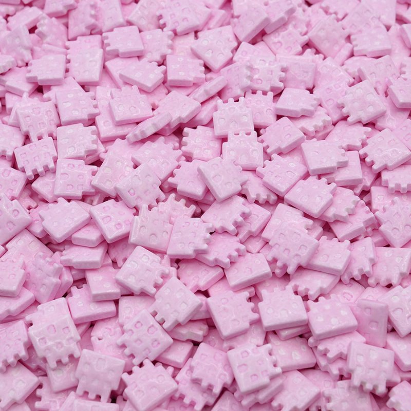 Sprinkles a Granel - Sprinkles a Granel - Castelos Rosa - 50g