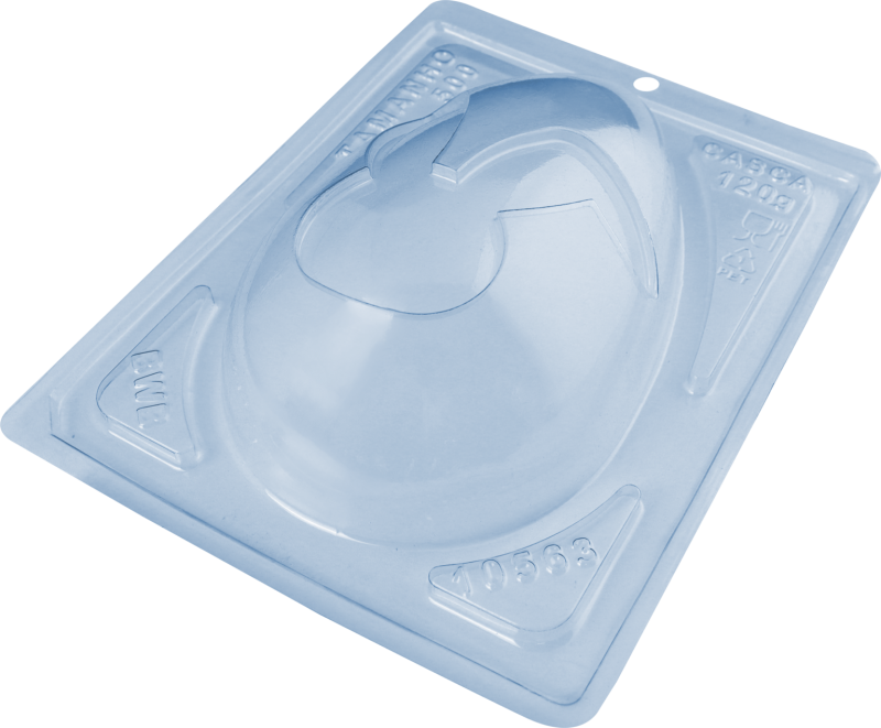 Forma Especial 3 Partes - Ovo Vazado Coelho 500g Forma Especial 3 Partes - Ovo Vazado Coelho 500g