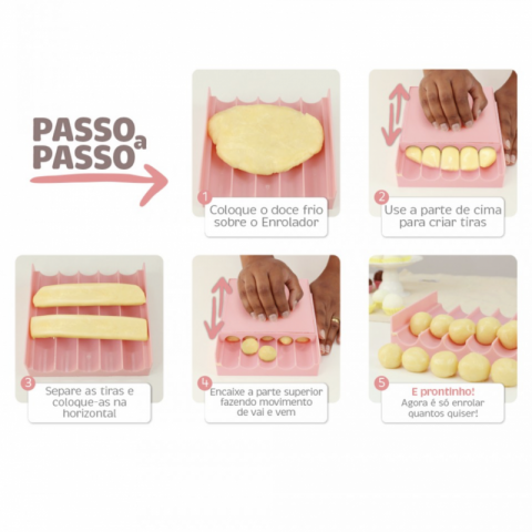 Enrolador de Doces Amarelo 20g