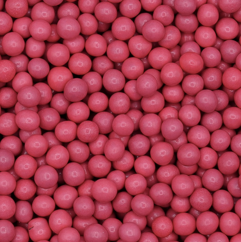 Pérolas Crocantes de Chocolate Vermelho 100g