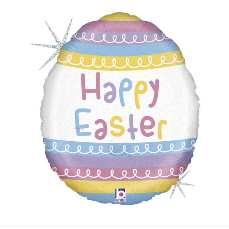 Balão Ovo Happy Easter Balão Ovo Happy Easter