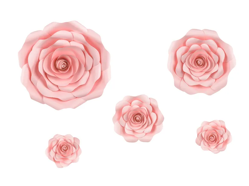 Flores Decorativas para Parede Rosa