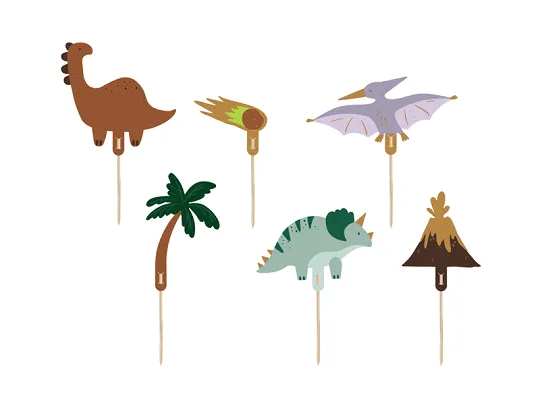 Picks para Cupcake Dinossauros