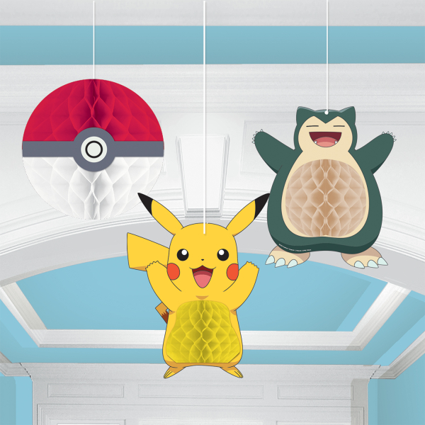 Decorações de Papel Pokémon