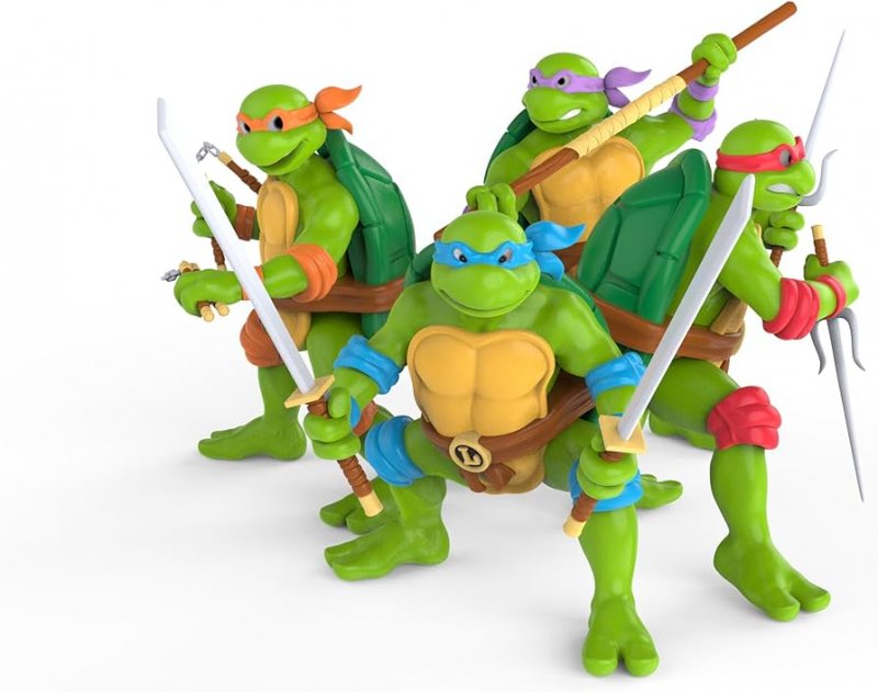 4 Figuras Tartarugas Ninja 4 Figuras Tartarugas Ninja