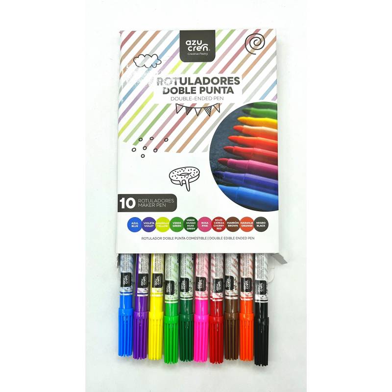 10 Canetas de Tinta Comestível