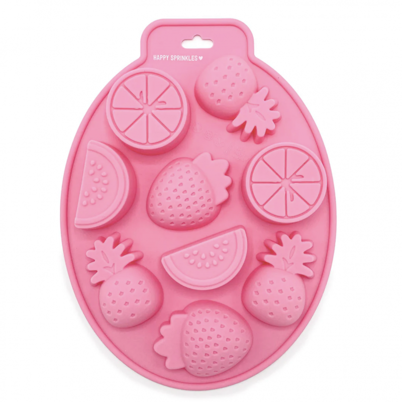 Molde de Silicone Frutas