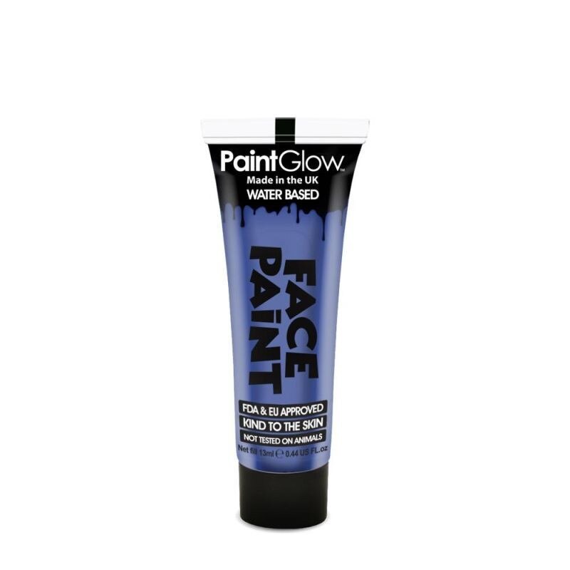 Pintura Facial 12ml Azul Céu 