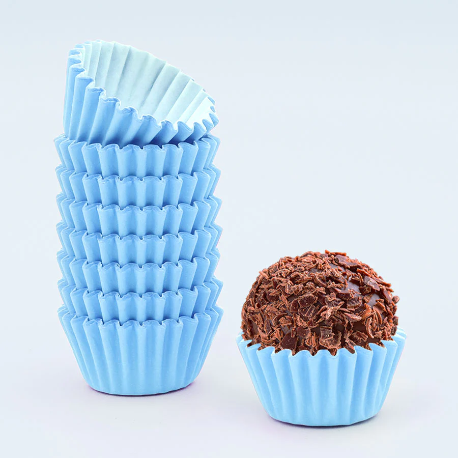 100 Formas de Brigadeiro nº5 Azul Bebé