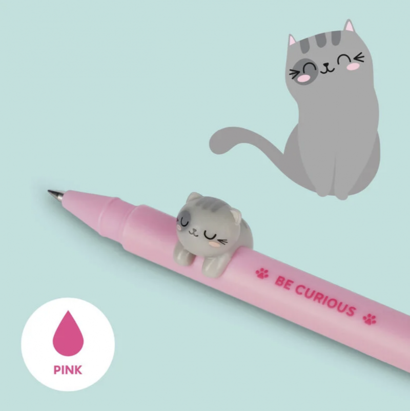Caneta de Gel - Gato
