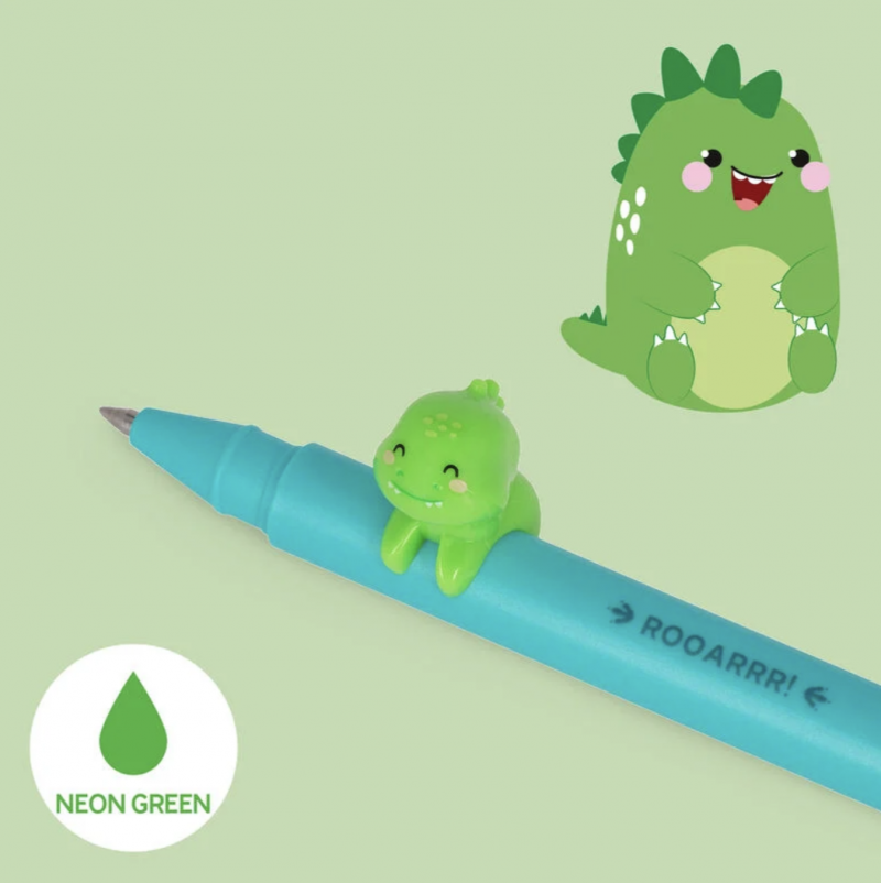Caneta de Gel - Dinossauro