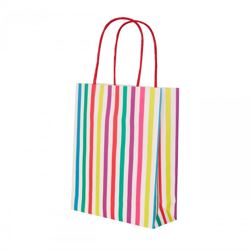 8 Sacos de Papel Coloridos