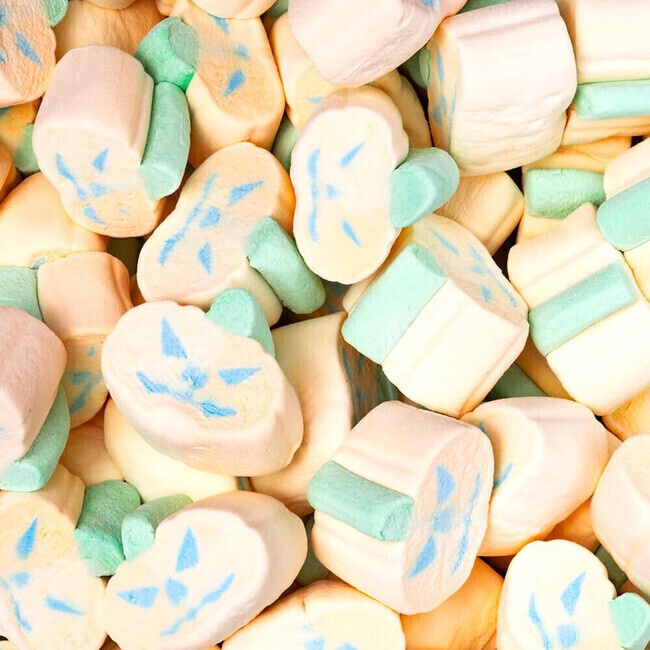 Vidal Marshmallows Abóboras - 1Kg Vidal Marshmallows Abóboras - 1Kg
