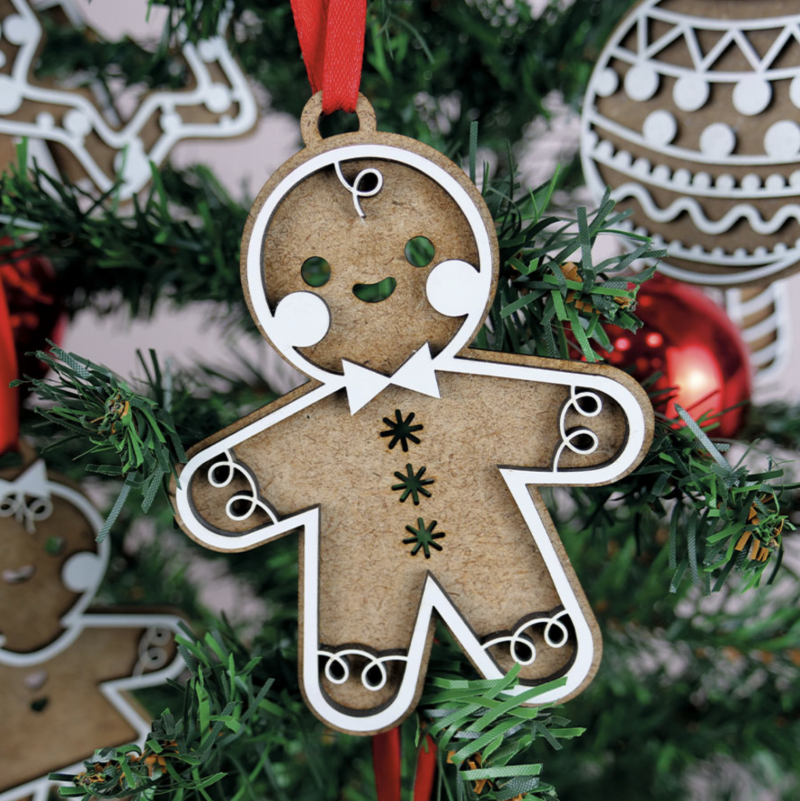 Ornamento de Natal Boneco de Gengibre