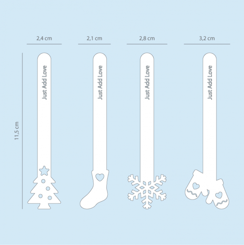 8 Popsicle Sticks de Natal 8 Popsicle Sticks de Natal