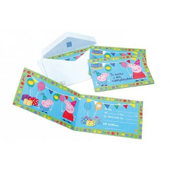 Convites Peppa