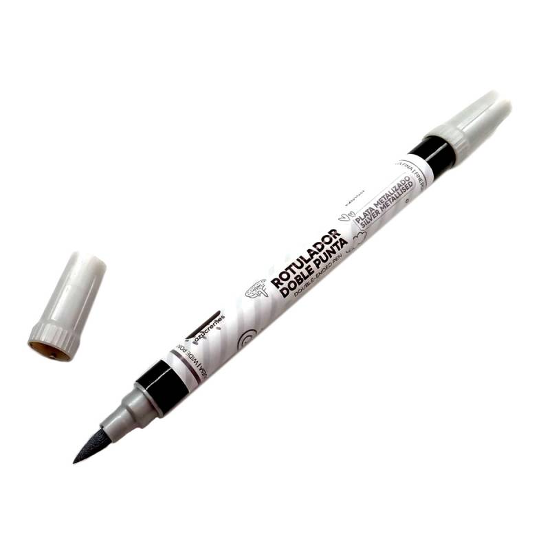Caneta de Tinta Comestível Prata