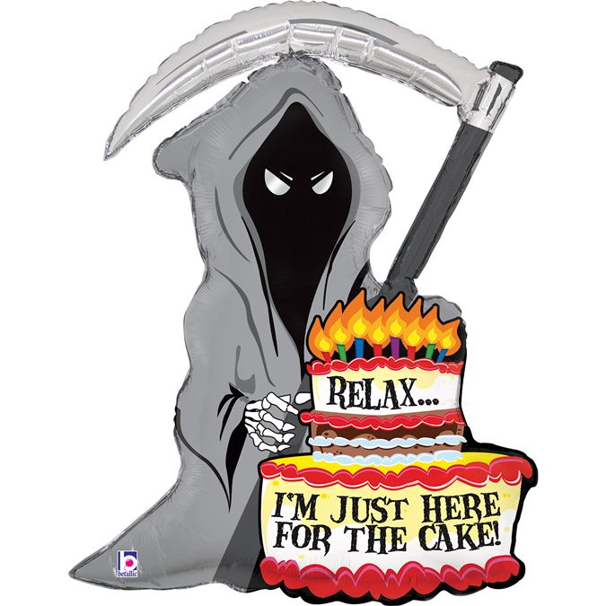 Balão Aniversário Grim Reaper