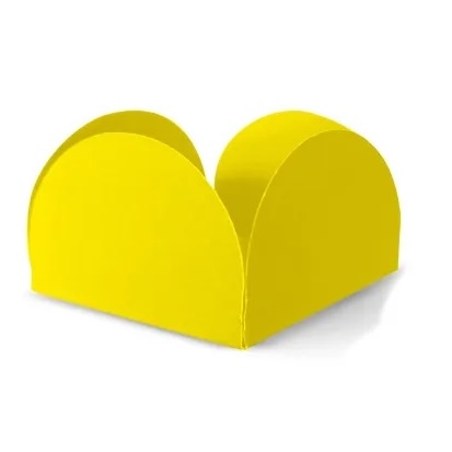50 Forminhas Brigadeiro Neon Amarelo