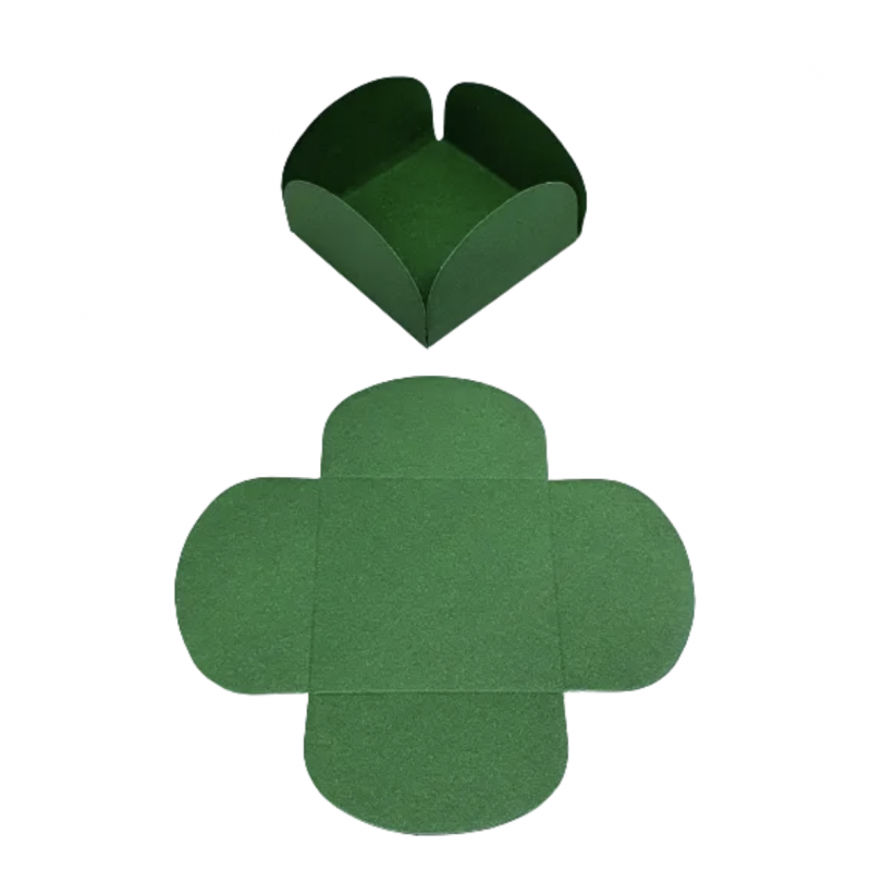 50 Forminhas Brigadeiro Verde