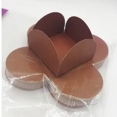 50 Forminhas Brigadeiro Castanho