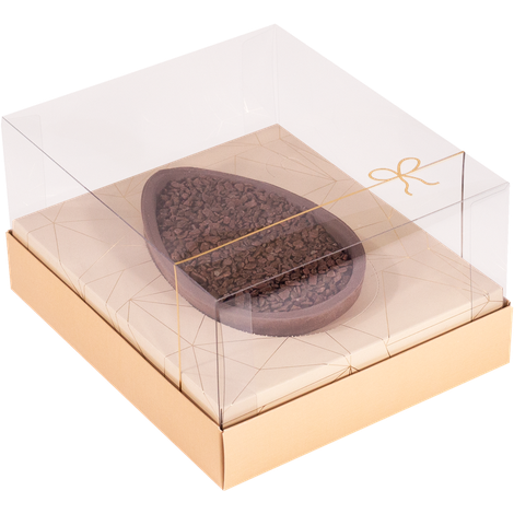 Caixa Ovo de Colher Ajustável 150/250g - Páscoa Clássica - 5 unidades