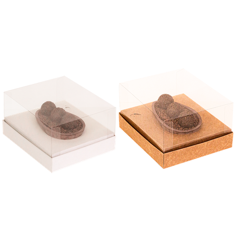 Caixa Ovo de Colher Dupla Face Ajustável 250/350g - Páscoa Essencial - 5 unidades Caixa Ovo de Colher Dupla Face Ajustável 250/350g - Páscoa Essencial - 5 unidades