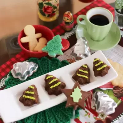 12 Mini Formas Pinheirinho