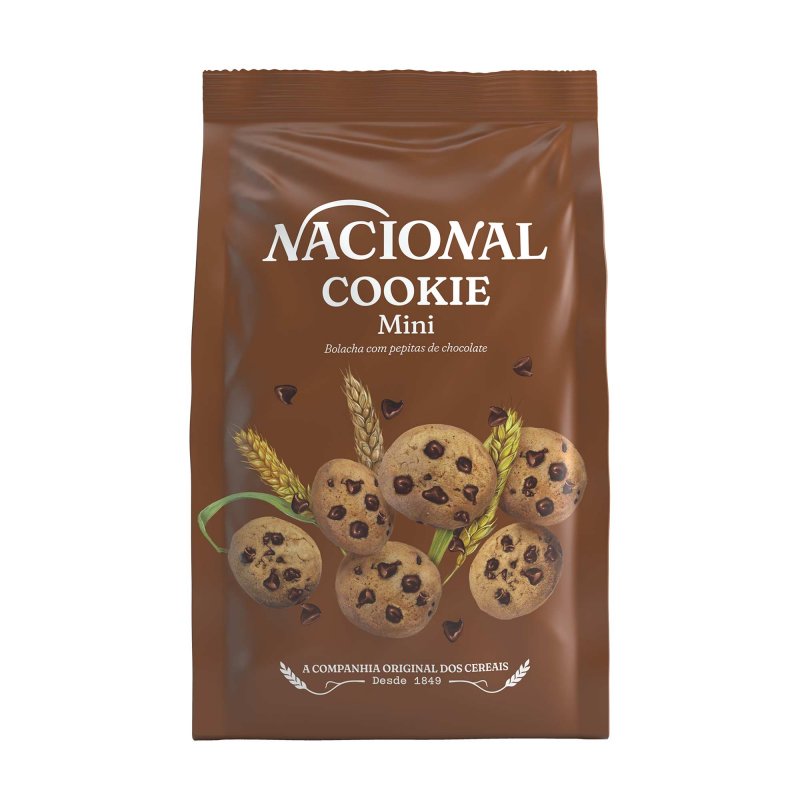 Bolacha Mini Chocolate Chip Nacional
