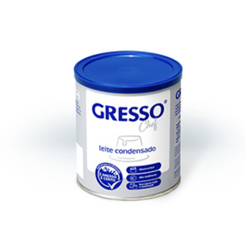 Leite Condensado 1Kg Gresso Chef Leite Condensado 1Kg Gresso Chef