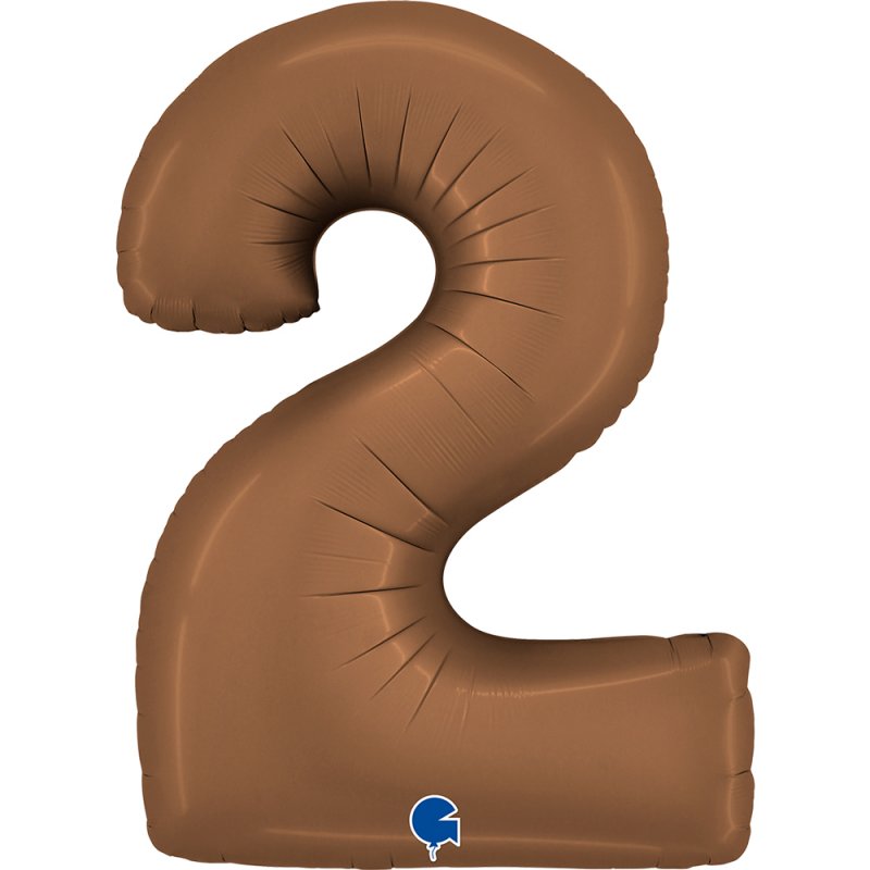 Balão Número 2 Chocolate