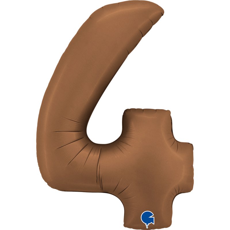 Balão Número 4 Chocolate